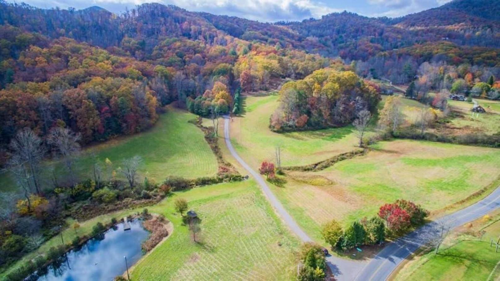 Serene Mountain And Sunset Views 3Bd Cabin Franklin Buitenkant foto