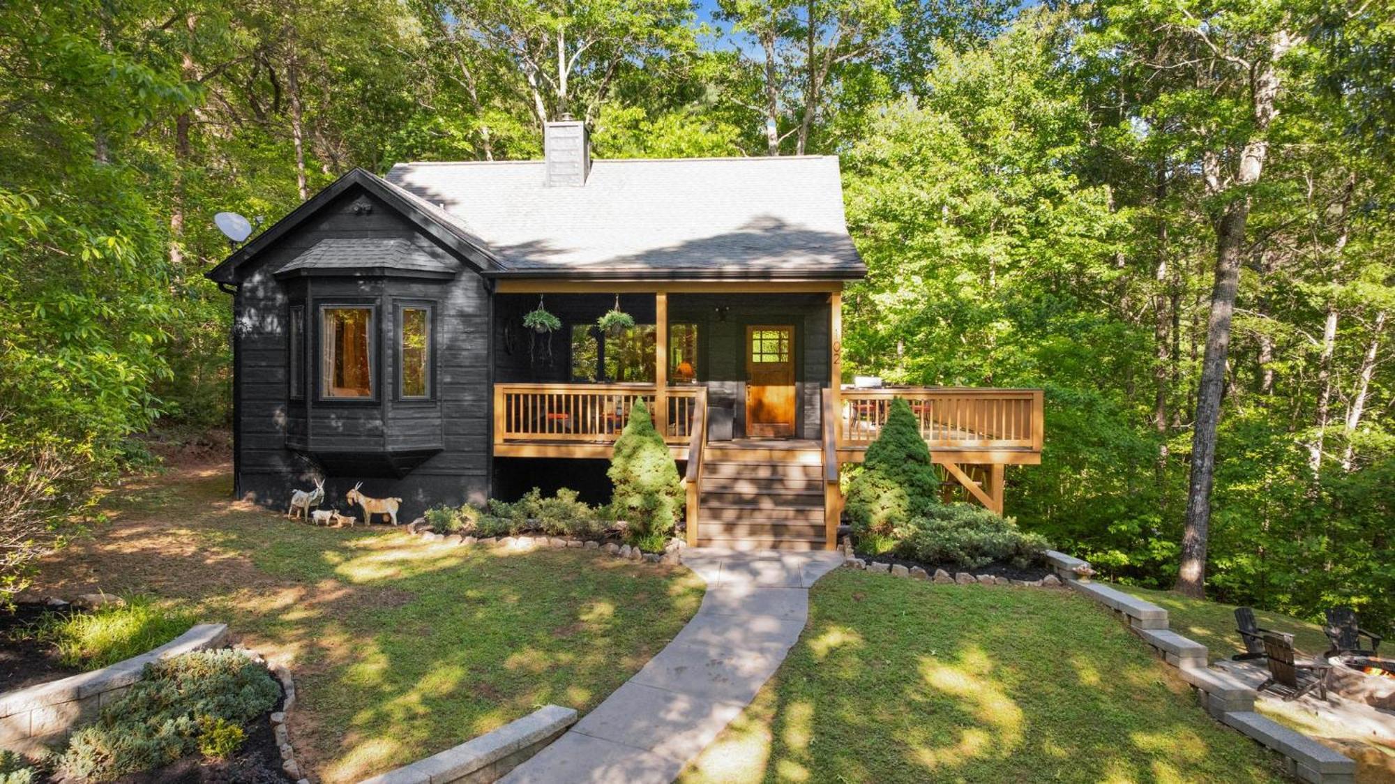 Serene Mountain And Sunset Views 3Bd Cabin Franklin Buitenkant foto