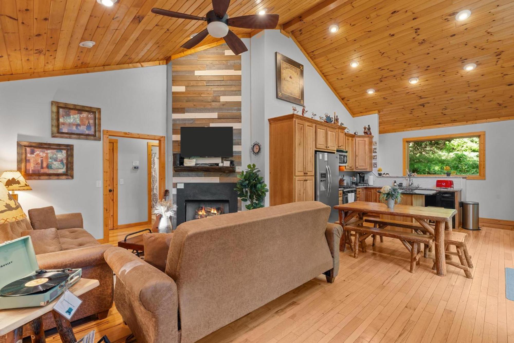Serene Mountain And Sunset Views 3Bd Cabin Franklin Buitenkant foto